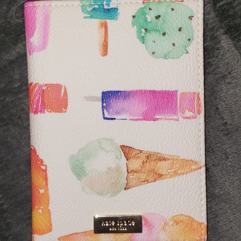 NWT Kate Spade Ice Cream Passport